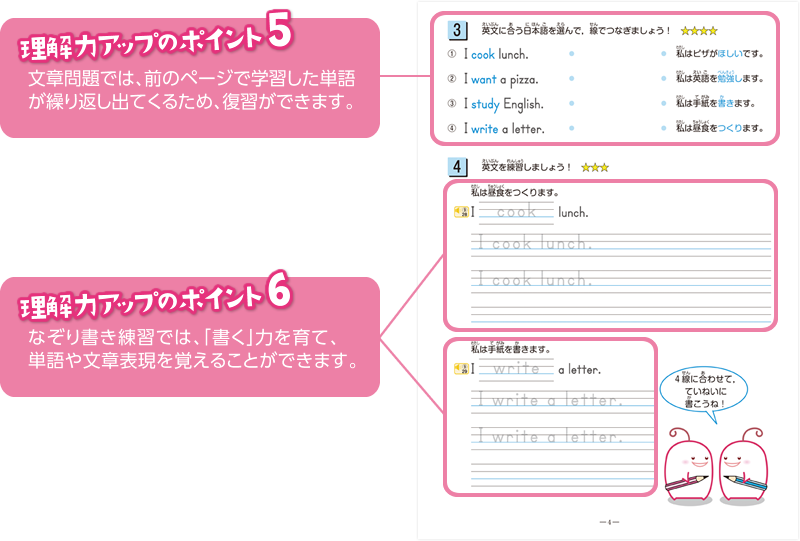 英語表現を学習するページ