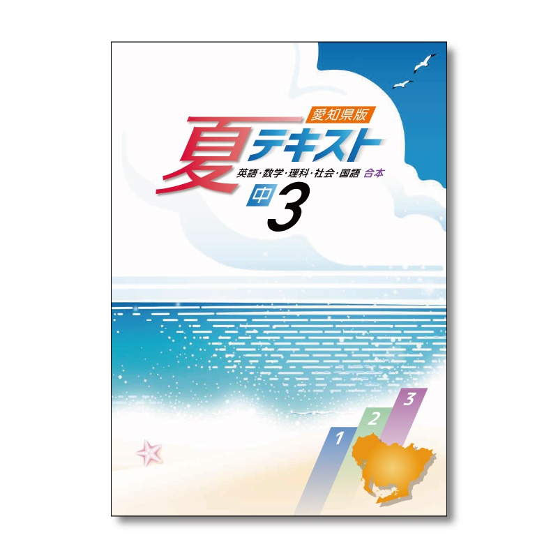 愛知県版夏テキストの表紙イメージ